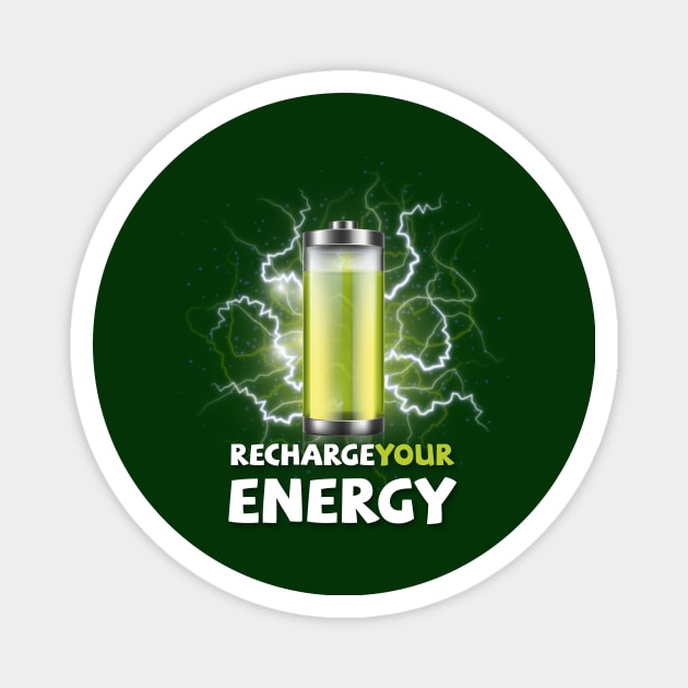 Recharge Your Energy Magnet by Ahmed.Maestro